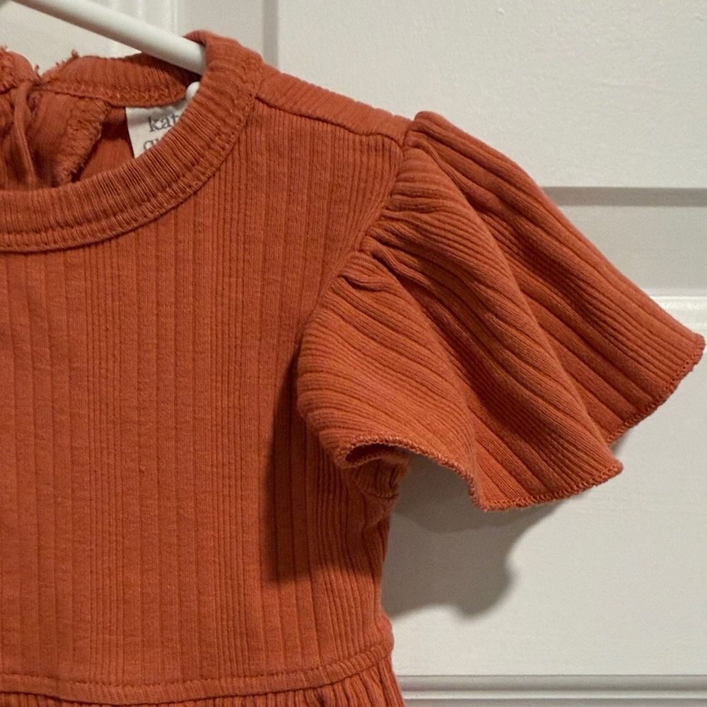 Kate Quinn Terracotta Kids Dress - Picture 2 of 5